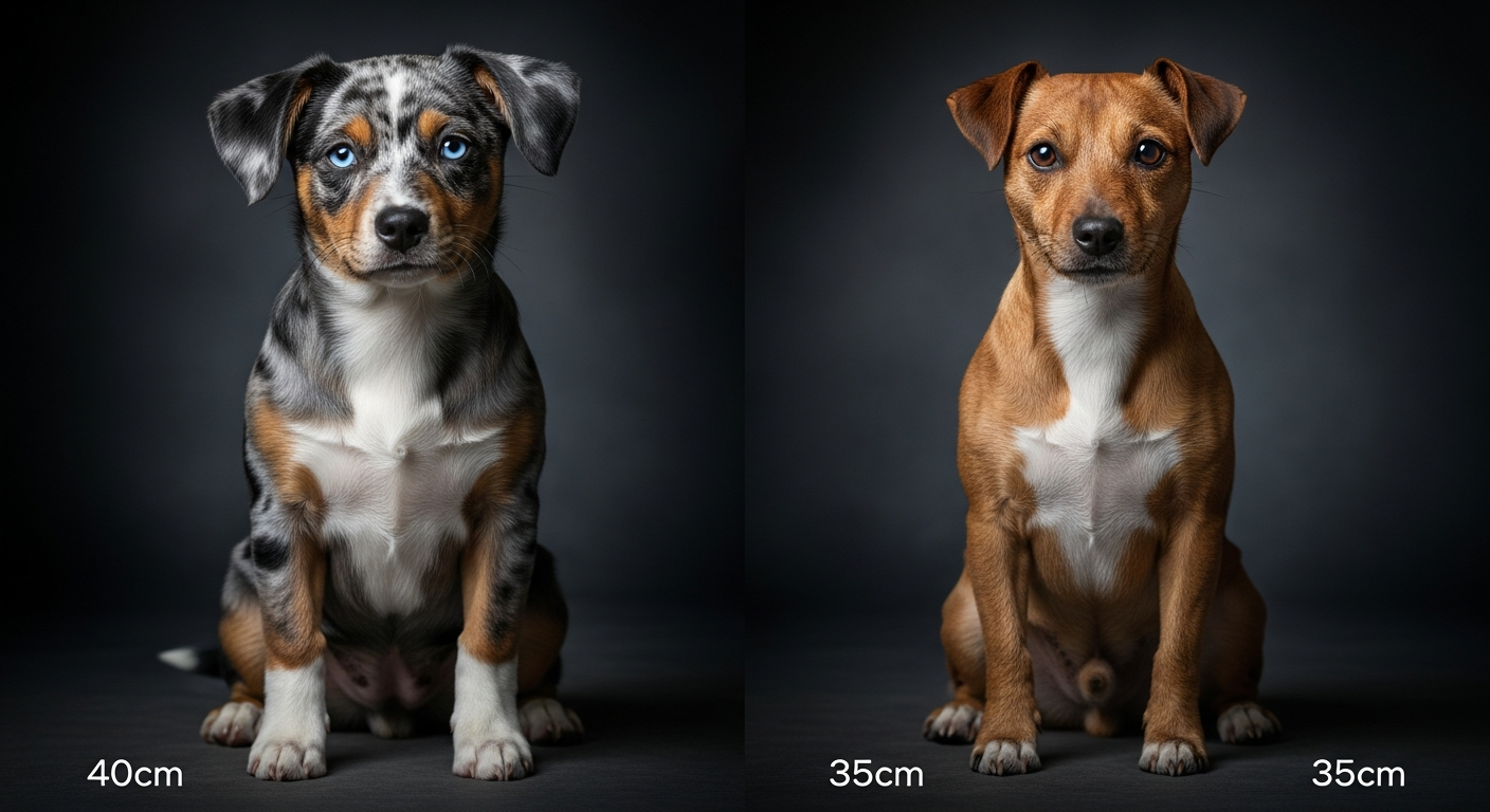 Comparaison Berger Américain Miniature vs Terrier Nu Americain