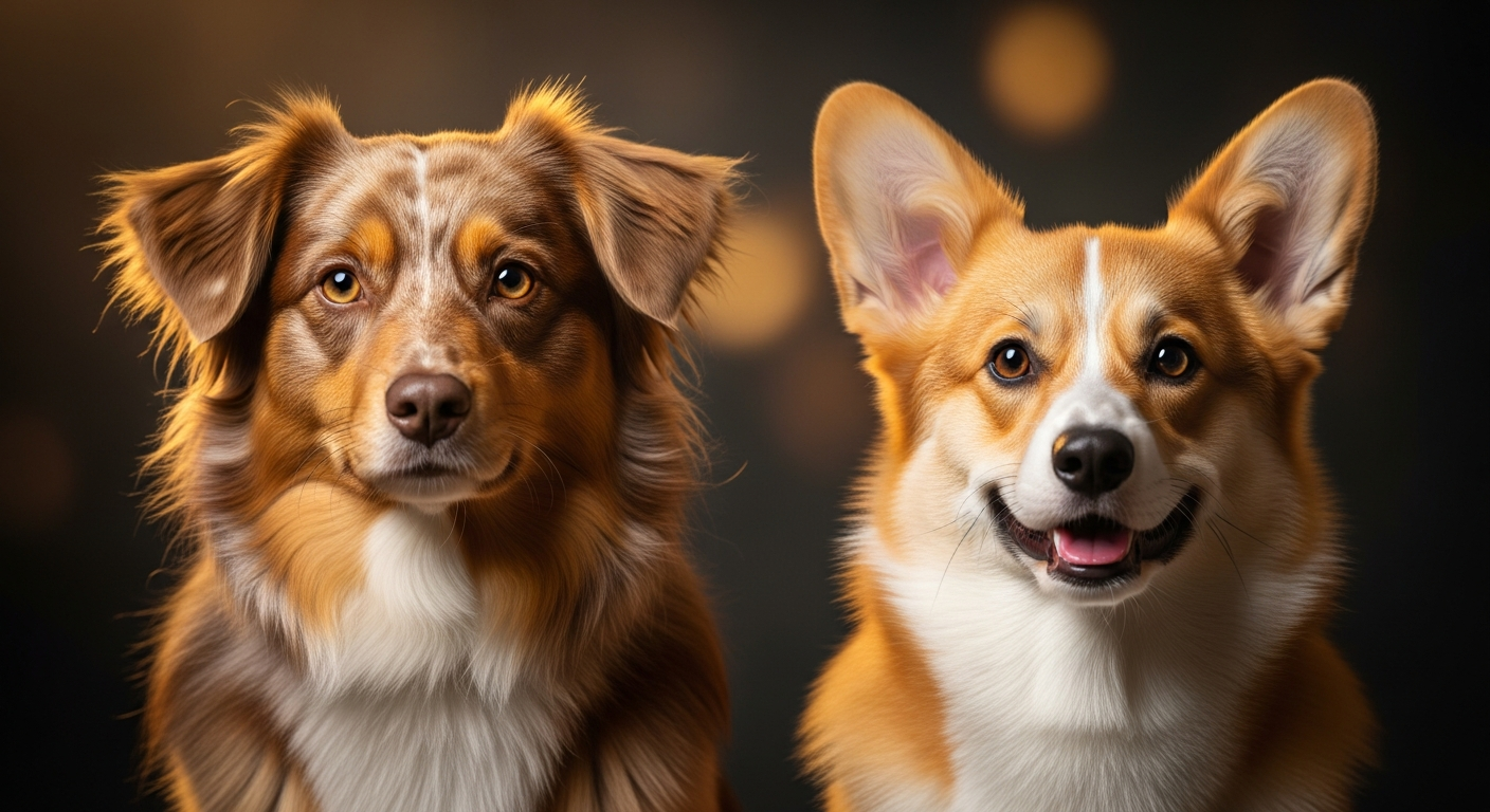 Comparaison Berger Américain Miniature vs Welsh Corgi Pembroke